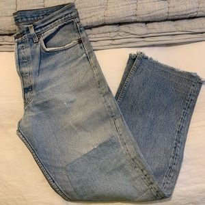 Vintage Levi’s 501 Patchwork Denim